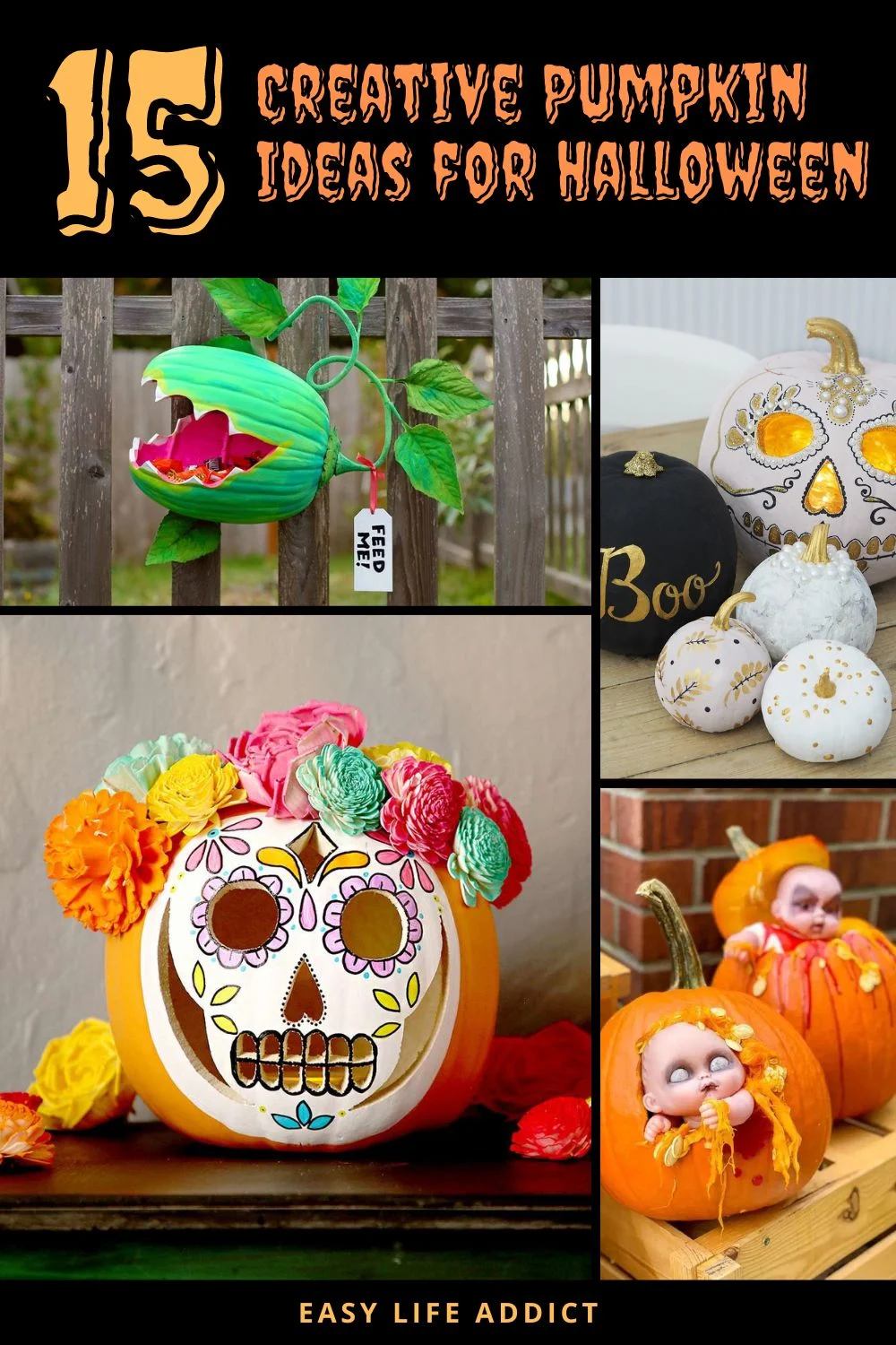 15 Creative pumpkin carving Ideas for Halloween