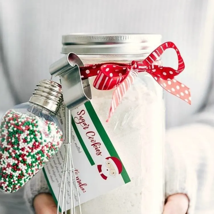 Mason jar gift ideas for Christmas