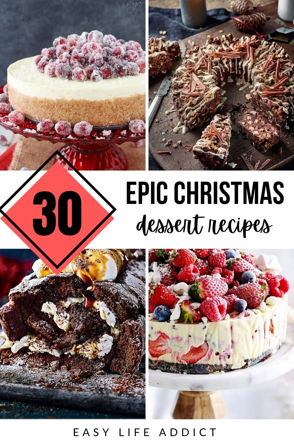 30 Epic Christmas Desserts To Impress Your Guests! - Easy Life Addict