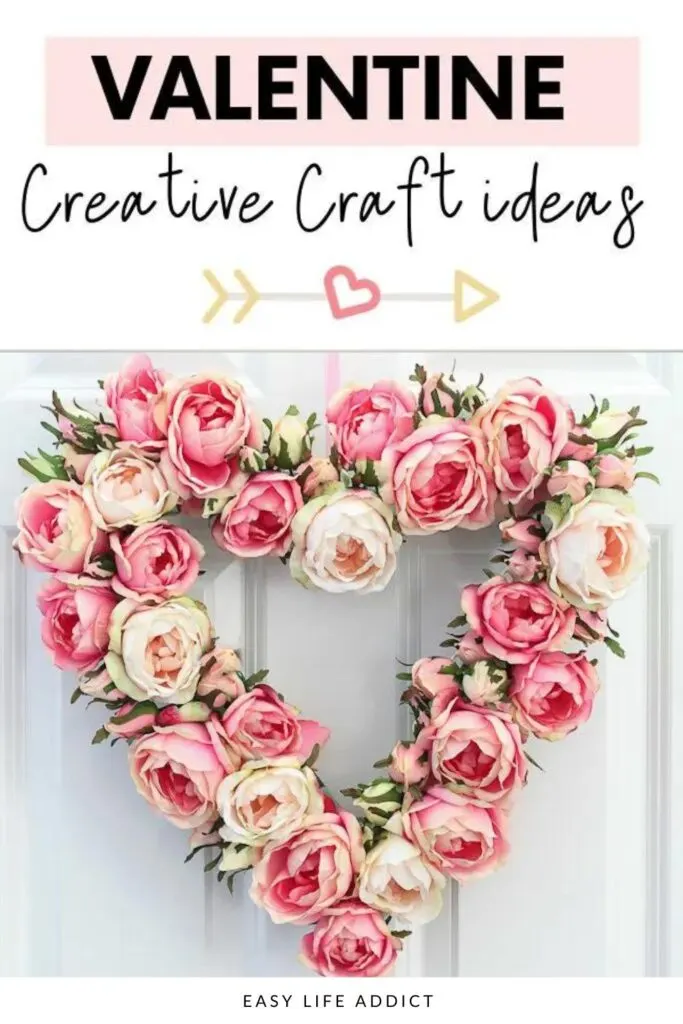 DIY Dollar Store Heart Wreath - South Lumina Style