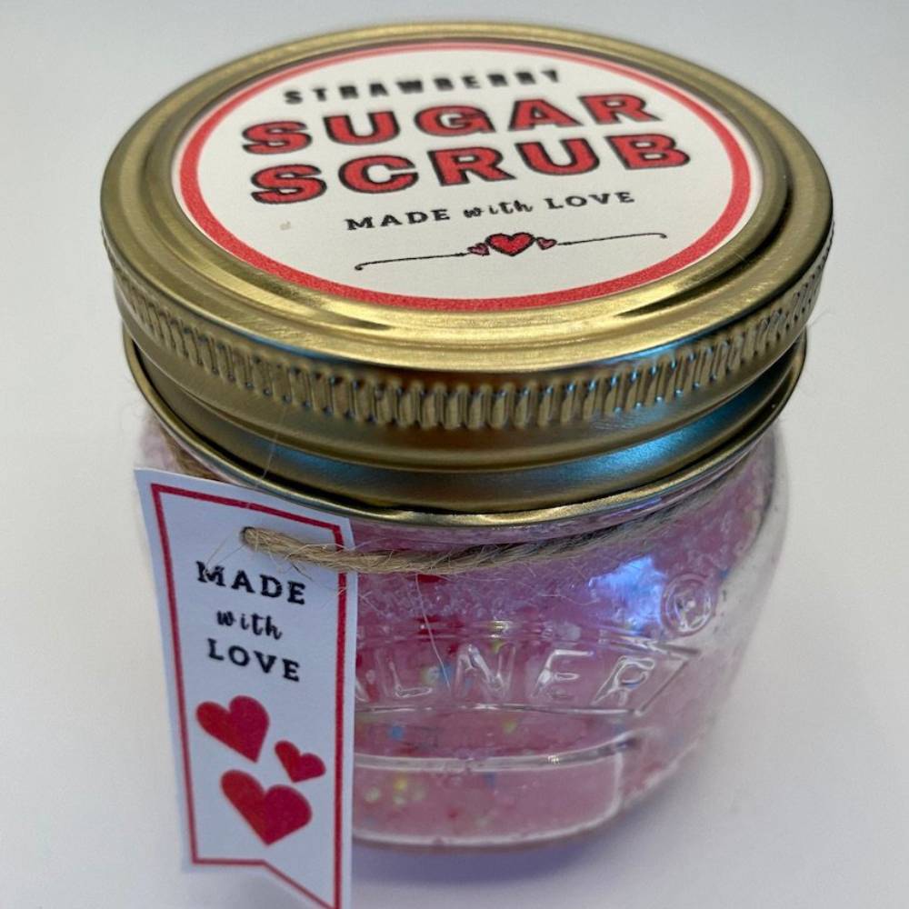 4 Valentine inspired sugar scrub recipes