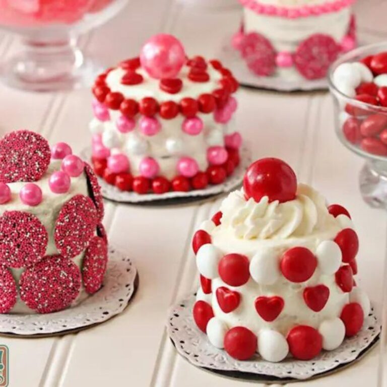 Valentine inspired cupcakes