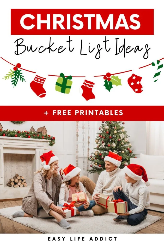53 Christmas bucket list ideas for the whole family! + Free printable
